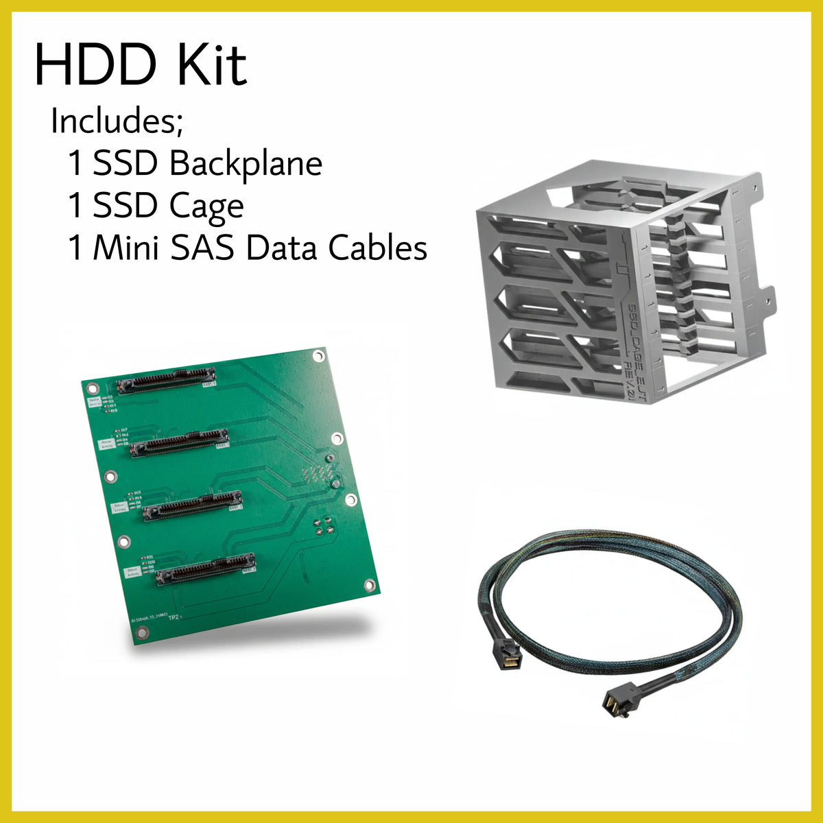 Backplane Standard 4-HDD Backplane